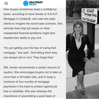 ASAP Mortgage - Featured in USA Today - Mortgage Brokers Near Me - Peekskill, New York