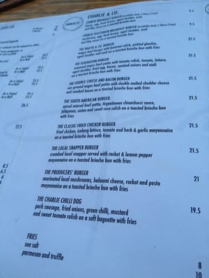 Menu photo 7 Opera Kitchen Sydney, NSW