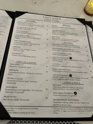 Menu photo 2 Giovanna Charlotte, NC