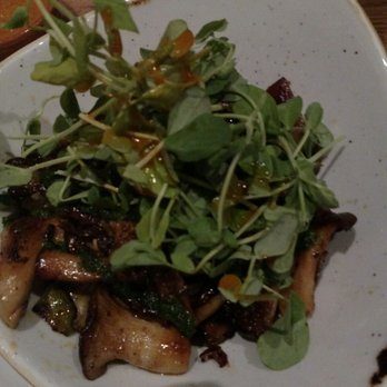 Matadora - Seared wild mushrooms with garlicky greens. - Spanish Near Me - Woburn, Massachusetts Matadora - Seared wild mushrooms with garlicky greens. - Spanish Near Me - Woburn, Massachusetts