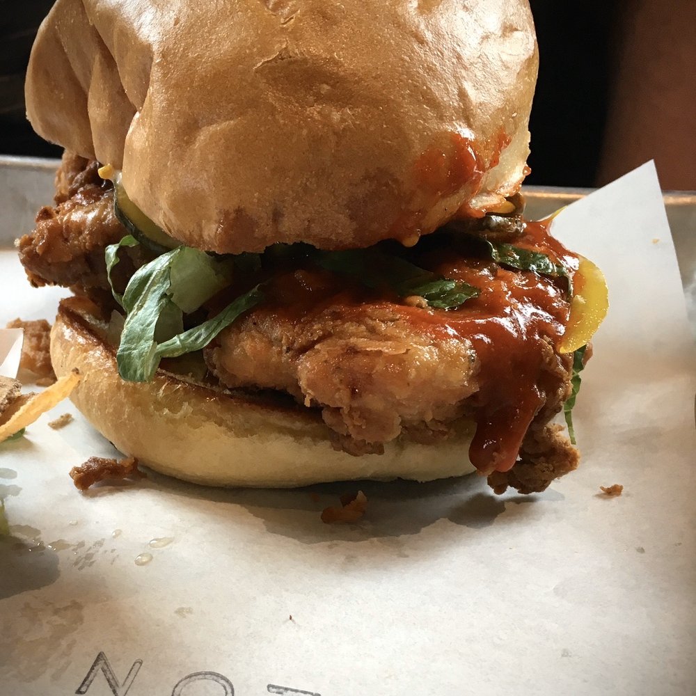 Nomad Eatery - Chicken sandwich - New American Near Me - South Jordan, Utah