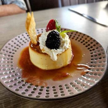 Mole Mexican Kitchen - Prickly Pear Flan - the star of the show! - Mexican Near Me - Sedona, Arizona