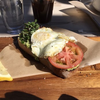 Second Nature - Classic avocado smash with added tomato and egg - Breakfast & Brunch Near Me - San Diego, California