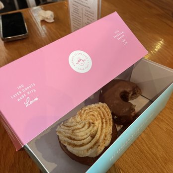 Five Daughters Bakery - Saved for later (Lemon Icebox and Chocolate Sea Salt ) - Donuts Near Me - Nashville, Tennessee Five Daughters Bakery - Saved for later (Lemon Icebox and Chocolate Sea Salt ) - Donuts Near Me - Nashville, Tennessee