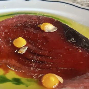 Barra Oliba - Tuna carpaccio - Spanish Near Me - San Diego, California
