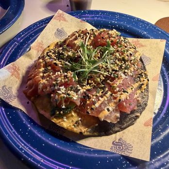 Nixta Taqueria - Tuna Tostada - Mexican Near Me - Austin, Texas Nixta Taqueria - Tuna Tostada - Mexican Near Me - Austin, Texas