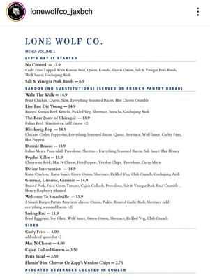 Lone Wolf Co. by null