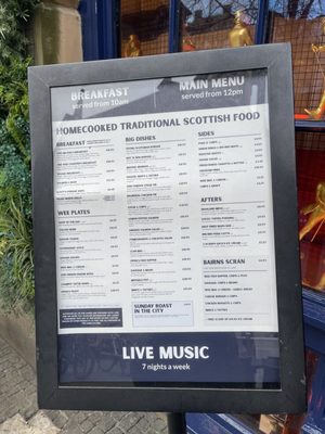 Menu photo 5 Piper’s Rest Edinburgh, EDH