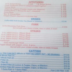 Reeves Fish and Steak House
