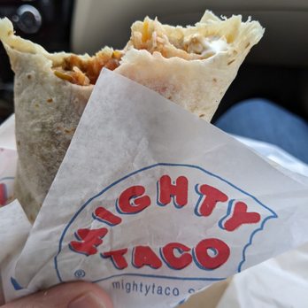Mighty Taco - 3 cheese burrito with beef - Mexican Near Me - Buffalo, New York