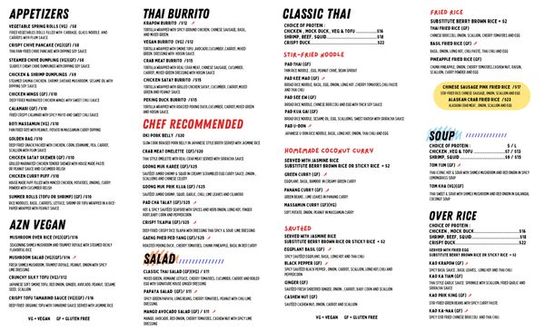 Menu photo 1 Thai Time New York, NY