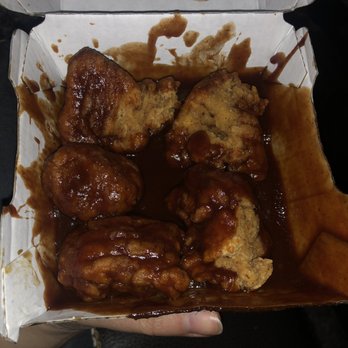 Buffalo Wild Wings - No joke, this is how I opened the box. All of the boxes of wings were like this. Now, imagine how the outside looked/felt. - Chicken Wings Near Me - Stamford, Connecticut Buffalo Wild Wings - No joke, this is how I opened the box. All of the boxes of wings were like this. Now, imagine how the outside looked/felt. - Chicken Wings Near Me - Stamford, Connecticut