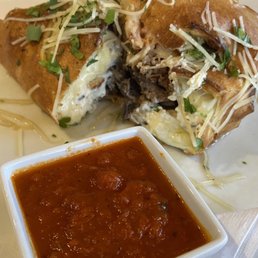 6/23 Chopped Steak Calzone 6/23 Chopped Steak Calzone