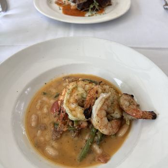 The Frog & The Peach - Grilled Shrimp ragout - New American Near Me - New Brunswick, New Jersey