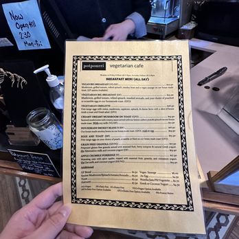 Potpourri Vegetarian Cafe - Menu - Vegetarian Near Me - Dunedin, OTA Potpourri Vegetarian Cafe - Menu - Vegetarian Near Me - Dunedin, OTA