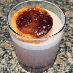 Rumson Wine and Spirits Shop - The brulee'd blood orange garnish on my whisky sour.