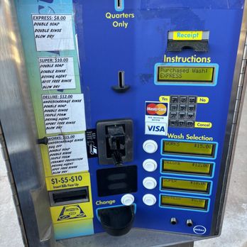 BG Carwash - Takes credit card and cash - Car Wash Near Me - Oklahoma City, Oklahoma
