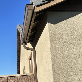Cummins Gutters - Other side of house. - Gutter Services Near Me - Arizona City, Arizona