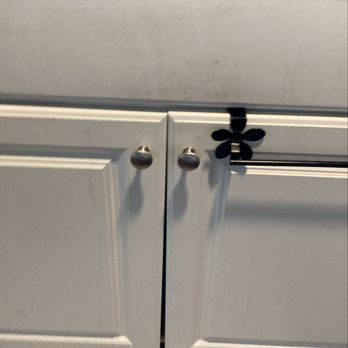 Solid Touch Cleaning - Before photo of cabinet cleaning - Home Cleaning Near Me - Euclid, Ohio