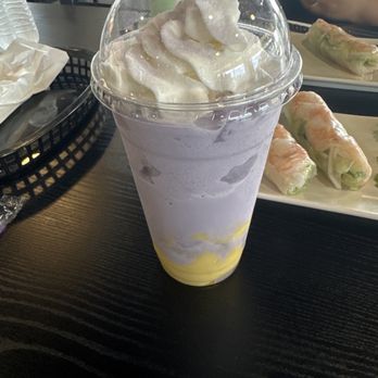 Stone Pho - Taro ice blended with Boba and egg pudding - Vietnamese Near Me - Valdosta, Georgia Stone Pho - Taro ice blended with Boba and egg pudding - Vietnamese Near Me - Valdosta, Georgia