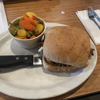 Granny’s Kitchen - Philly Cheesesteak Sandwich w/vegetable medley - Breakfast & Brunch Near Me - Oklahoma City, Oklahoma Granny’s Kitchen - Philly Cheesesteak Sandwich w/vegetable medley - Breakfast & Brunch Near Me - Oklahoma City, Oklahoma