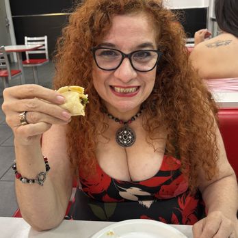 Tacos Gavilan - My wife enjoying her Cabeza Taco...delicioso! - Mexican Near Me - West Covina, California Tacos Gavilan - My wife enjoying her Cabeza Taco...delicioso! - Mexican Near Me - West Covina, California