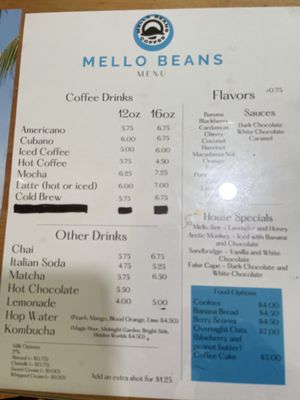Menu photo 1 Mellō Beans Coffee Virginia Beach, VA