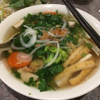 Pho Saigon - The veggie Pho included carrot, tofu, mushroom, broccoli and many other vegetable which were not overcooked, exactly the way I like. - Vietnamese Near Me - Houston, Texas Pho Saigon - The veggie Pho included carrot, tofu, mushroom, broccoli and many other vegetable which were not overcooked, exactly the way I like. - Vietnamese Near Me - Houston, Texas