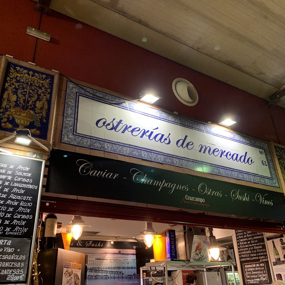 Ostrería & Sushi de Mercado - Exterior - Seafood Near Me - Seville, SE