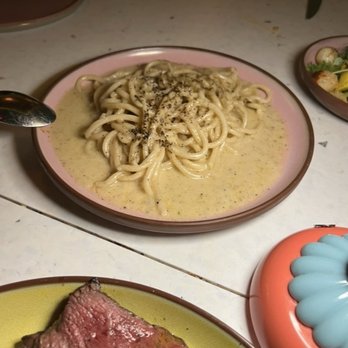 Bar Issi - spaghetti cacio & pepe = $28 - Italian Near Me - Palm Springs, California Bar Issi - spaghetti cacio & pepe = $28 - Italian Near Me - Palm Springs, California