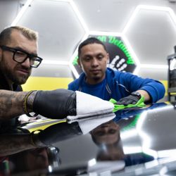 Hand Upon Detailing & Ceramic Coatings - Taking our time with our craft as we LEVEL UP the vehicles gloss and protection.