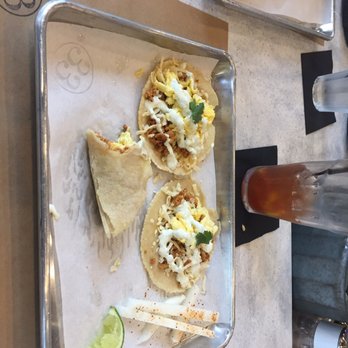 Table 33 - Awesome tacos!! All fresh made... highly recommend! - Breakfast & Brunch Near Me - Dayton, Ohio