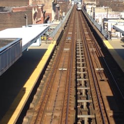 SEPTA Berks Station - View from the Market Frankford El (MFL)
