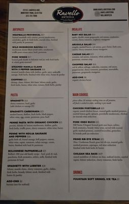 Menu photo 5 Ravello Osteria Monterey Park, CA Menu photo 5 Ravello Osteria Monterey Park, CA