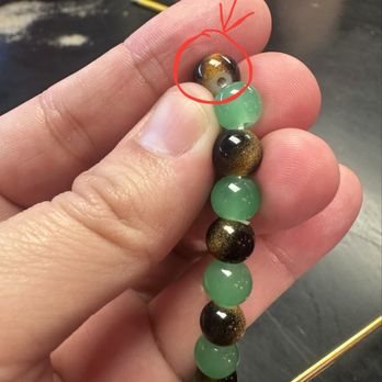 Psychic Eye Book Shops - Fake Tiger's Eye and fake aventurine bracelet. God forbid you ask for a refund, the employee will want to kill you. - Bookstores Near Me - Sherman Oaks, California Psychic Eye Book Shops - Fake Tiger's Eye and fake aventurine bracelet. God forbid you ask for a refund, the employee will want to kill you. - Bookstores Near Me - Sherman Oaks, California