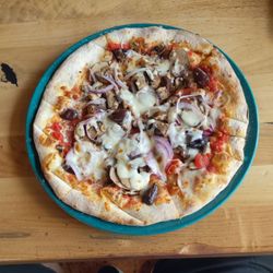 Pi Wood-Fired Pizza - This is their classic pizza. Scrumptious for sure!