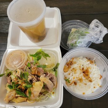 DK Cuisine - Duck salad and noodle soup - Vietnamese Near Me - Westminster , California