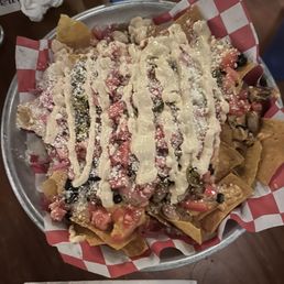 Chicken nachos