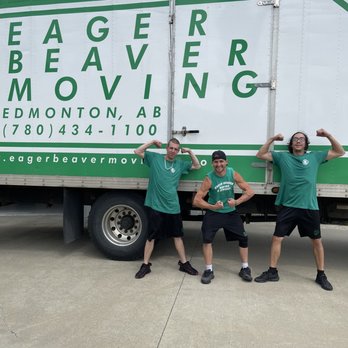 Eager Beaver Moving & Storage - Our Eager Beaver Movers! Chris Martin, Tyler and Paul - Movers Near Me - Edmonton, Alberta Eager Beaver Moving & Storage - Our Eager Beaver Movers! Chris Martin, Tyler and Paul - Movers Near Me - Edmonton, Alberta