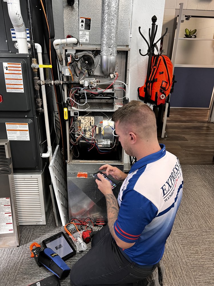 Slide of Express Plumbing Heating & Air