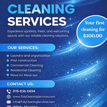 Tidy Cleaning - Home Cleaning Near Me Tidy Cleaning - Home Cleaning Near Me