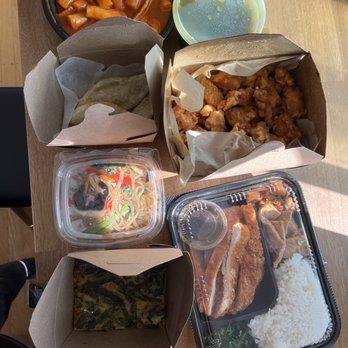 Kitchen Woori - Tteok-bokki (Spicy rice cakes), Popcorn Chicken, Pork Cutlet Lunch Box (Tonkatsu), Seaweed Soup (12oz), Japchaebap - Caterers Near Me - San Francisco, California Kitchen Woori - Tteok-bokki (Spicy rice cakes), Popcorn Chicken, Pork Cutlet Lunch Box (Tonkatsu), Seaweed Soup (12oz), Japchaebap - Caterers Near Me - San Francisco, California