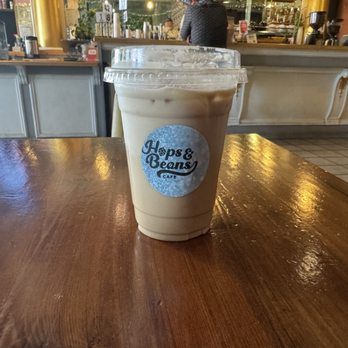 Hops & Beans Cafe - Iced vanilla latte - Cafes Near Me - Fremont, California Hops & Beans Cafe - Iced vanilla latte - Cafes Near Me - Fremont, California