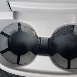 Trademark Carwash - Front seat cup holders all clean!