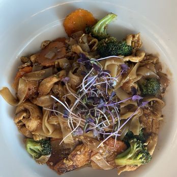30A Thai Cuisine - Pad See Ew with Chicken - Thai Near Me - Santa Rosa Beach, Florida