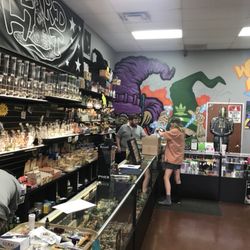Wizard Hat Smoke Shop - This is a more recent pic of the shop! We have so many options for all your Wizard needs :)