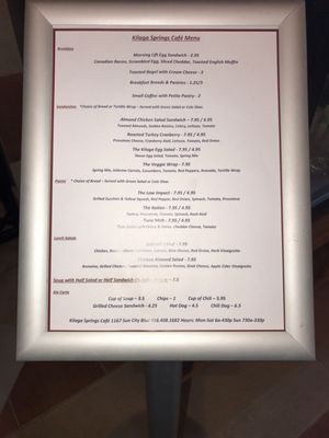 Menu photo 2 Kilaga Cafe Lincoln, CA Menu photo 2 Kilaga Cafe Lincoln, CA