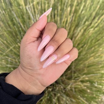 Tulip Nails - Baby pink nude color - Nail Salons Near Me - Salinas, California Tulip Nails - Baby pink nude color - Nail Salons Near Me - Salinas, California