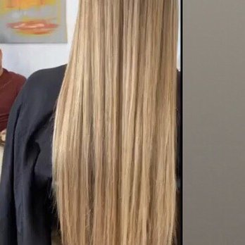 The Hair Lounge - Look on her page for the before this is the after it was being cropped by the app so I can't for both trust me she saved my hair - Hair Salons Near Me - Ventura, California