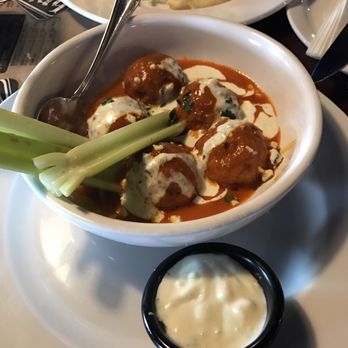 Brick House - Buffalo Chicken Meatballs! So good! - American Near Me - Sugar Land, Texas
